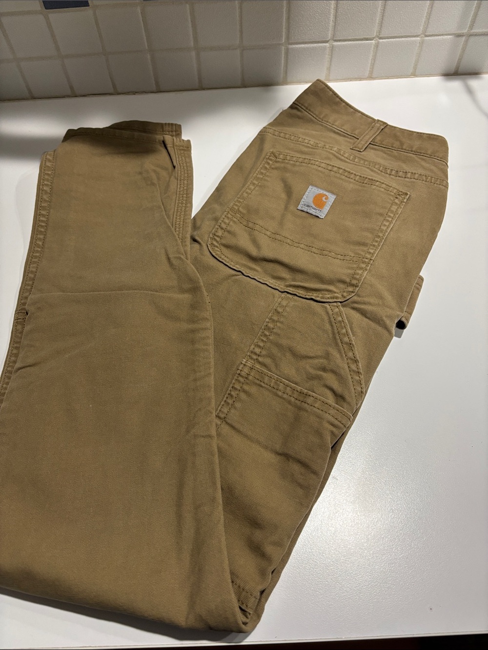 Carhartt Tan Workwear Carpenter Pants